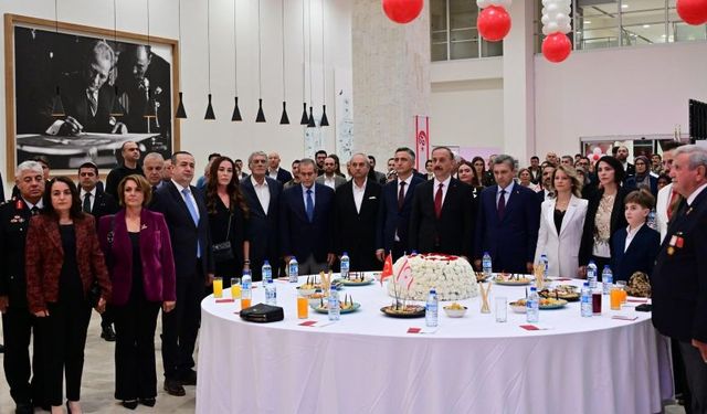 Kepez’de KKTC'nin 42’nci yıl dönümüne özel resepsiyon düzenlendi