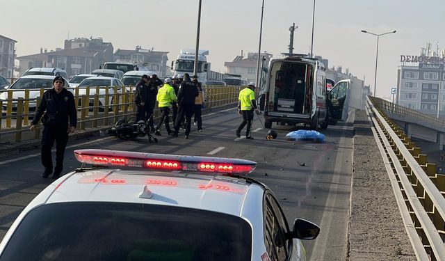 Konya'da TIR ile çarpışan genç motosiklet sürücüsü hayatını kaybetti