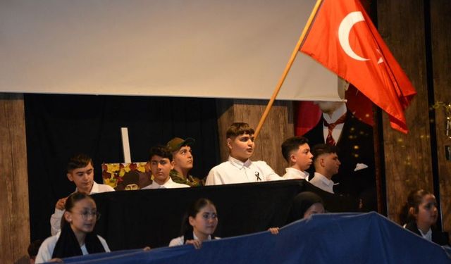 Korkuteli’nde Atatürk, vefatının 87. yılında anıldı