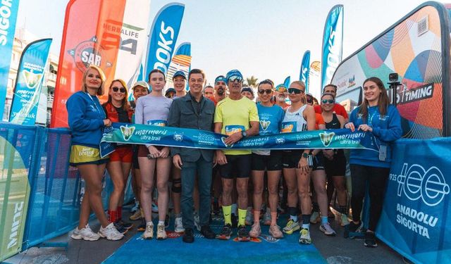 Marmaris Ultra Trail'de rekor katılım: 15 ülkeden 1226 sporcu koştu