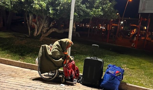 Marmaris'te kimsesiz kalan Kıbrıs gazisine yardım eli uzandı