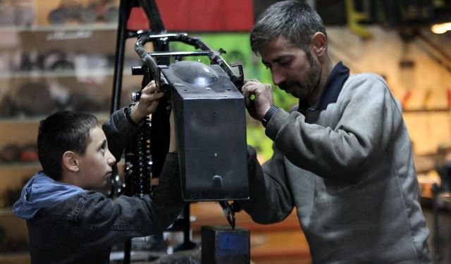 Konya'da klasik motosikletler Konya'da yeniden hayat buluyor