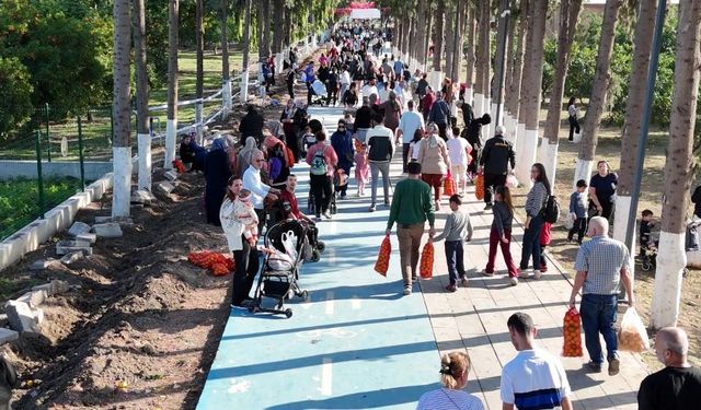 Ücretsiz olunca vatandaş akın etti