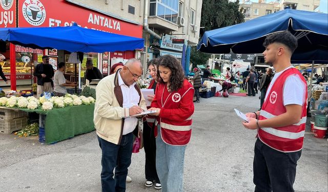 TİP Antalya’dan öğrenciler için imza kampanyası
