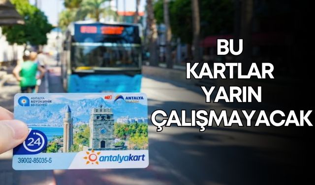 Antalya’da toplu taşımada vize telaşı! Yüzlerce kişi vizesini yaptırmadı