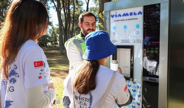 Antalya'da öğrenciler atıkların yangın riskiyle yüzleşti