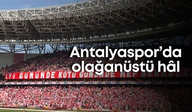 Antalyaspor’da taraftar ayağa kalktı: Seremoni için 100 bin TL!