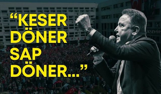 Tutuklu Başkan Böcek’ten salvo: “Keser döner, sap döner..."