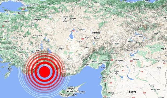 Antalya'da korkutan sarsıntı: AFAD açıkladı!