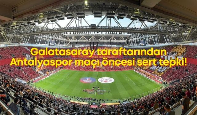 Galatasaray taraftarından Antalyaspor maçı bilet fiyatlarına sert tepki!