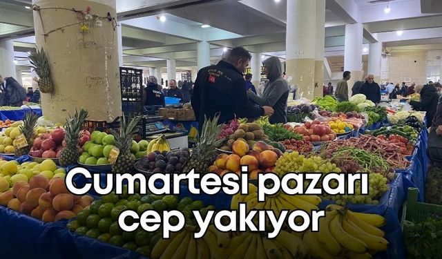 Antalya Kepez’de Cumartesi pazarı cep yakıyor! Güncel sebze ve meyve fiyatları