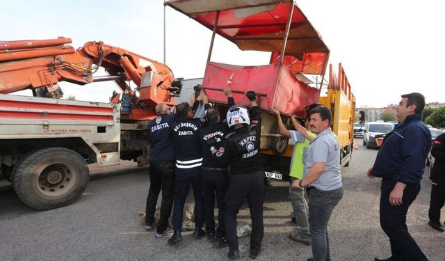 Kepez'de seyyar satıcılara denetim