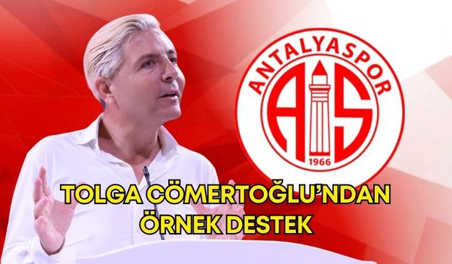 Taraftarın Antalyaspor’a maddi destek çağrısı! İlk yanıt Tolga  Cömertoğlu’ndan