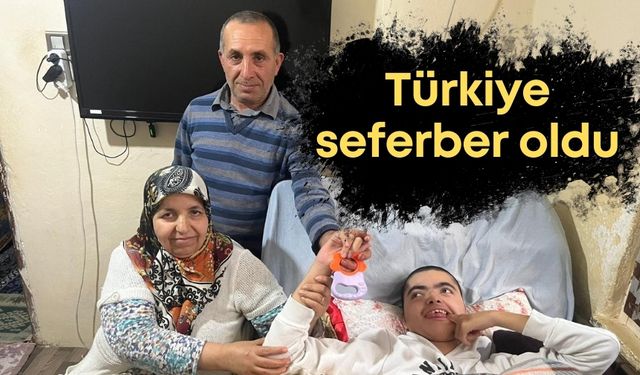 Alanya’daki engelli gencin hikayesi Türkiye’yi harekete geçirdi