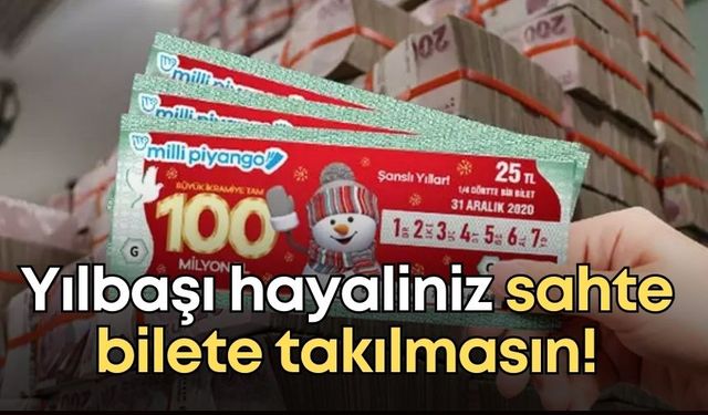 Yılbaşı hayaliniz sahte bilete takılmasın!