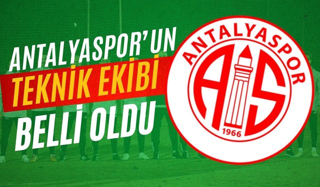 Antalyaspor’da Uğurlu’nun A takımı belli oldu