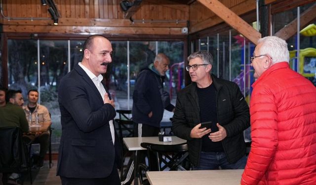 Konyaaltı Belediye Başkanı Cem Kotan sahada