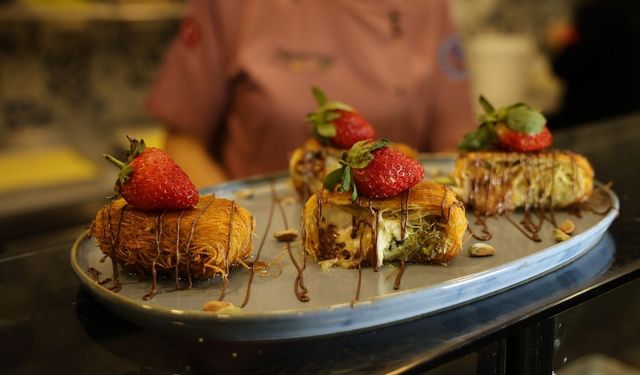 Kadayıfa çikolatalı devrim!