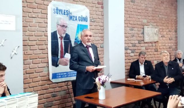 Antalyalı Yazar Ergün Akıncı okuyucularıyla buluştu