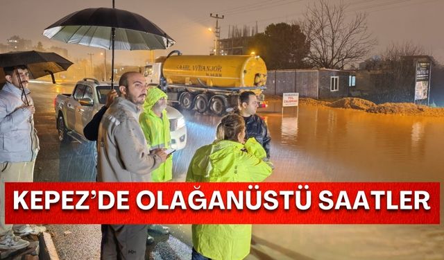 Kepez ilçesinde olağanüstü saatler! 101 ihbara anında müdahale edildi