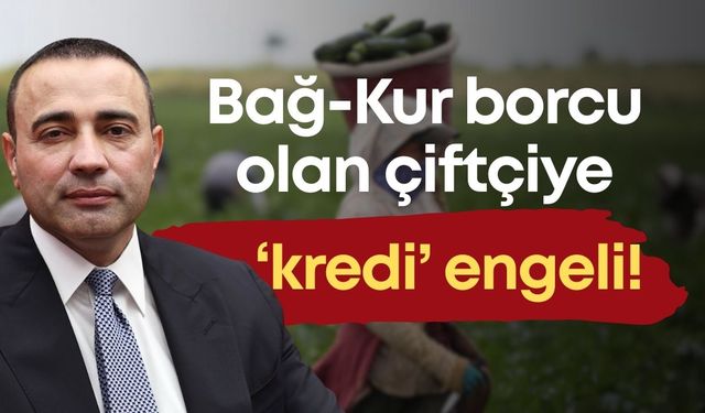 Milletvekili Aykut Kaya, TBMM’de Bağ-Kur borcu olan çiftçilerin sesi oldu