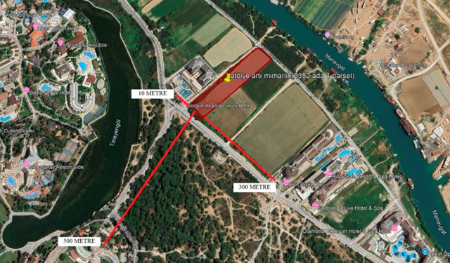 Manavgat Irmağı’nın yanı başına 1,9 milyarlık otel! ÇED onayı çıktı