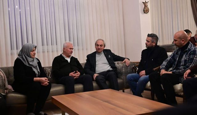 Mesut Kocagöz’den, Gülşah Durbay’ın ailesine başsağlığı ziyareti
