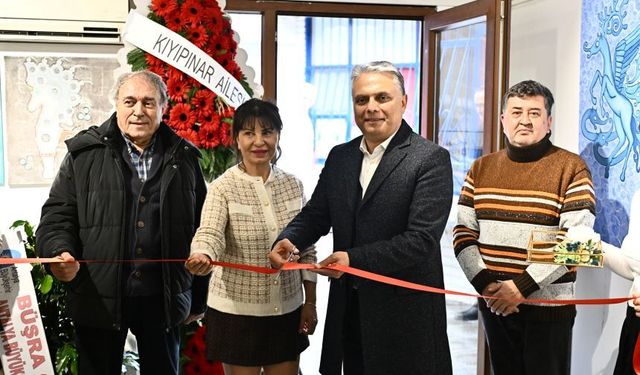 Fatma Kıyıpınar’ın “Renklerin Kokusu” sergisi ANSAN’da açıldı