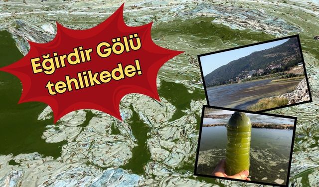 Eğirdir Gölü, içme suyu kaynağı olma özelliğini kaybedebilir