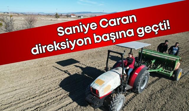 Saniye Caran direksiyon başına geçti!