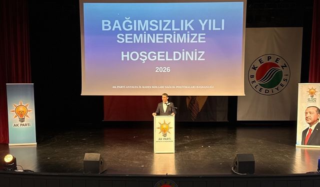 AK Parti Antalya’da ‘Bağımsızlık Yılı’ ilan etti!