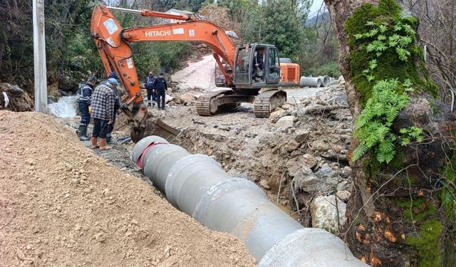Alanya kırsalında yoğun yağış sonrası teyakkuz