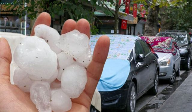 Dolu yağışı nedeniyle araçları hasar görenlere tazminat yolu!