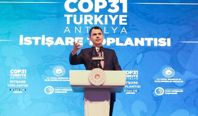 Bakan Murat Kurum'dan çifte Antalya gündemi: COP31, EXPO