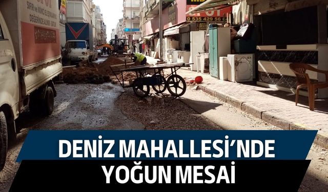 ASAT’tan Deniz Mahallesi’nde yoğun mesai
