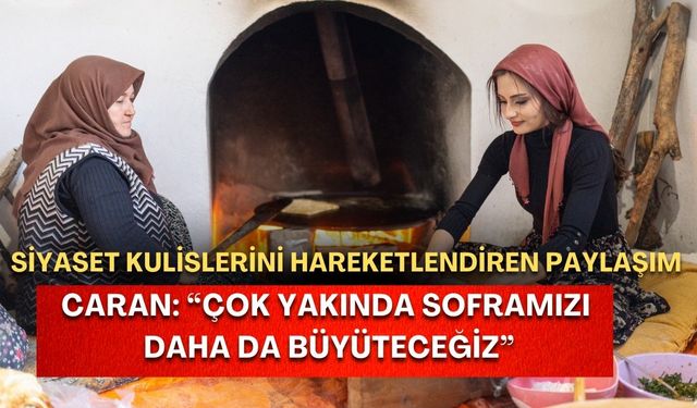 Saniye Caran, siyaset kulislerini hareketlendirdi: “Güzel bir haberi sizlerle paylaşacağız"