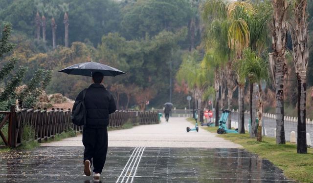 Meteorolojiden kritik yağış raporu: En fazla yağış Antalya’da ölçüldü