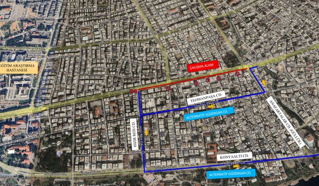 Antalya 100. Yıl Bulvarı’nda 8 Mart ertelemesi: Yolda onarım ve bakım yapılacaktı