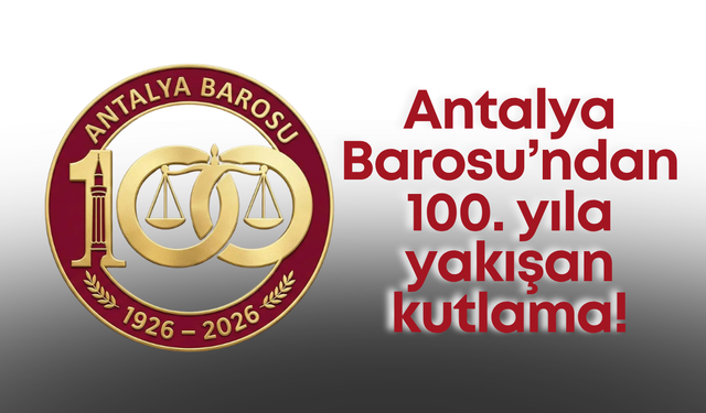 Antalya Barosu'nun 100'üncü yılında sahnede hangi dev isimler olacak?