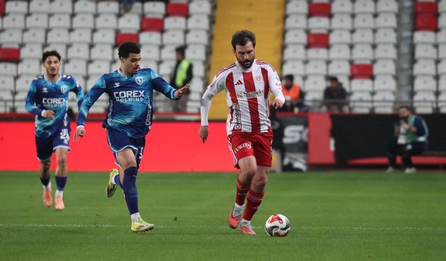 Antalyaspor Türkiye Kupası serüvenini tamamladı