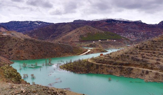 6 yıldır su tutmayan Bozkır Barajı bu sene doldu!