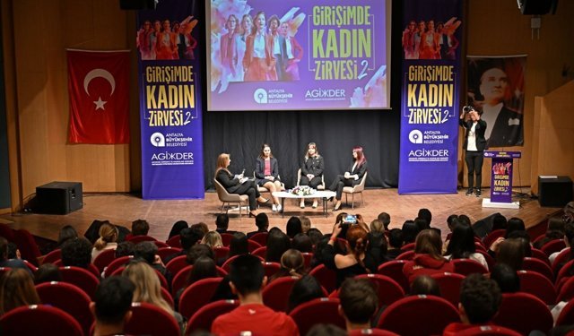 Antalya’da kadın girişimciliğine ilham veren zirve