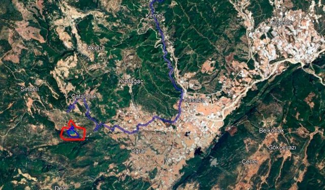 Kaş’ta ormana mermer ocağı: 25 futbol sahası büyüklüğünde olacak!