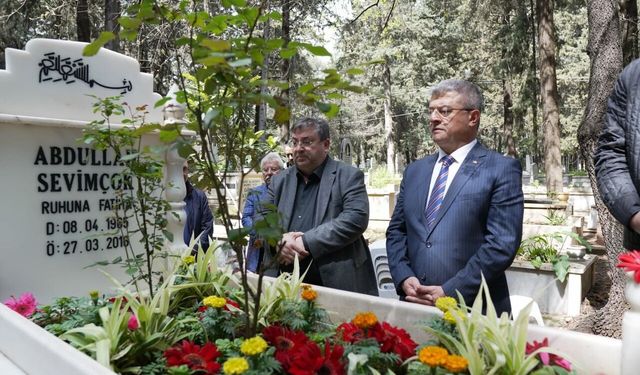 Mehmet Ali Alkan'dan Abdullah Sevimçok'a vefa
