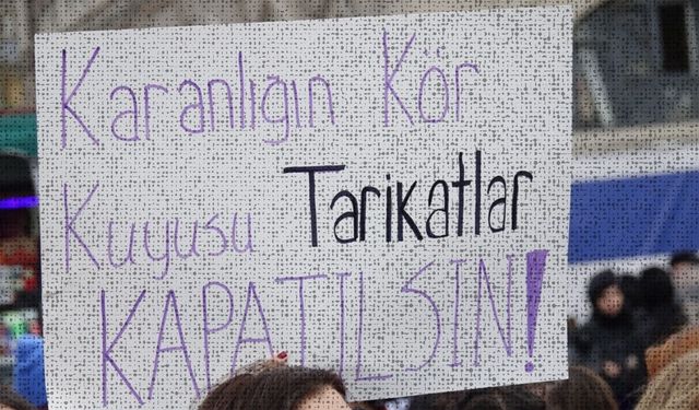 Antalya'da tarikat yurdundaki o sözlere sert tepki!