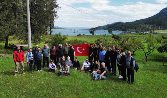Tarım ve orman çalışanları şelaleleri keşfe çıktı