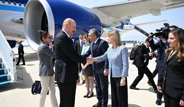 Azerbaycan Cumhurbaşkanı İlham Aliyev Antalya’da