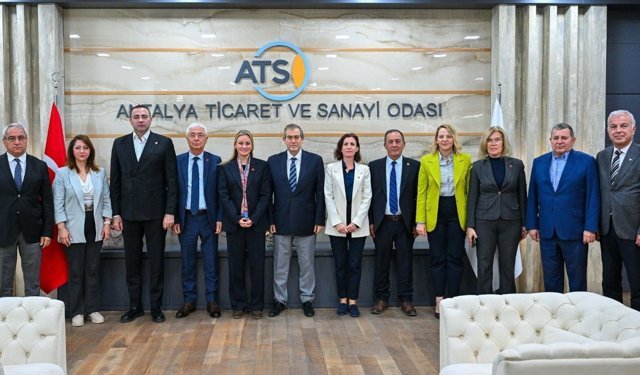 CHP heyeti ATSO’da turizmi masaya yatırdı!