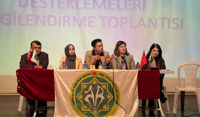 Antalya’da üreticiye destek: Küçükbaşta markalaşma atağı