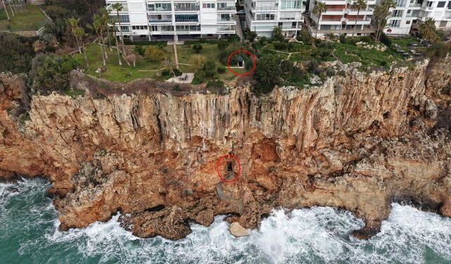 Antalya falezlerindeki 16 kaçak yapı yıkılacak
